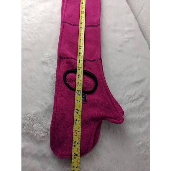 Vintage Y2K Mudd Pink Winter Hat Mitten Scarf‎ Set Fleece One Size Hot Pink - Picture 8 of 10